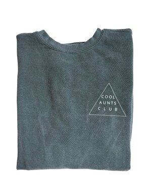 Cool Aunts Club Crewneck Sweatshirt (Green) - Large